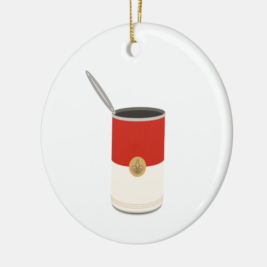 Tomato Soup Keramisch Ornament (Links)