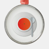 Tomato Soup Metalen Ornament (Voorkant)