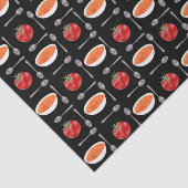 Tomato Soup Tile-weefselpapier Tissuepapier (Detail)