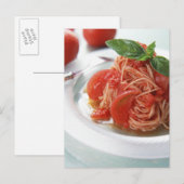 Tomato Spaghetti Briefkaart (Voorkant / Achterkant)
