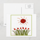 Tomato Sunshine Briefkaart (Voorkant / Achterkant)