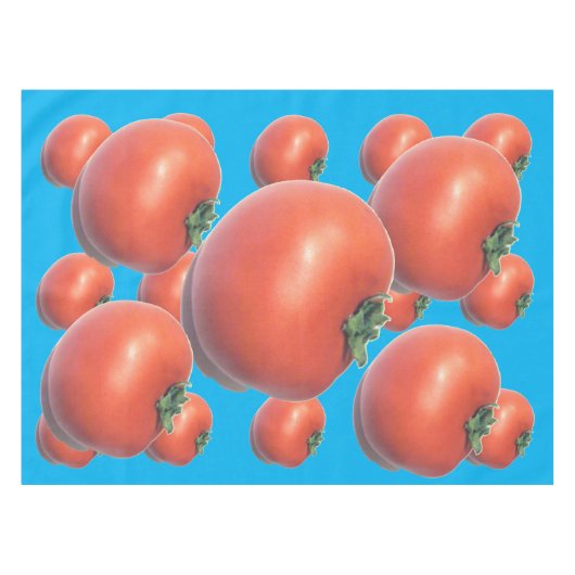 Tomato Tablecloth Tafelkleed (Voorkant (Horizontaal))