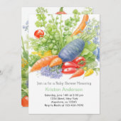 Tomato Tango Baby shower Kaart (Voorkant / Achterkant)