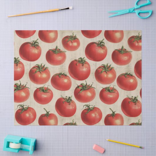 Tomato Tissuepapier (Craft)