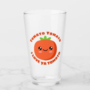 Tomato Tomato Ik hou van je tomato Glas
