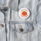 Tomato Tomato Ik hou van je tomato Ronde Button 5,7 Cm (In situ)