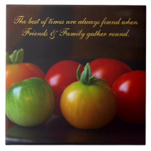 Tomato Vrienden & Familie Quote Keramische Tegel/T