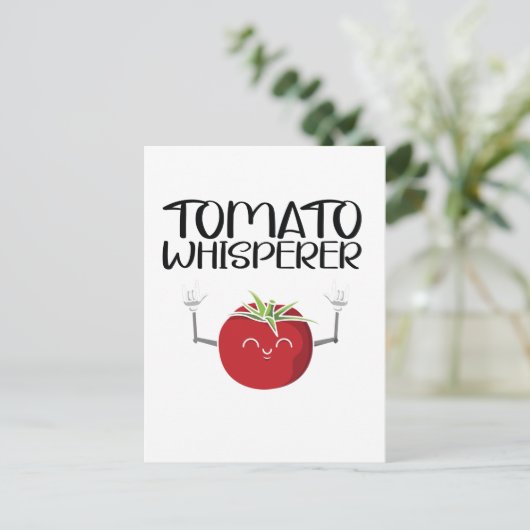 Tomato Whisperer Briefkaart (Staand voorkant)