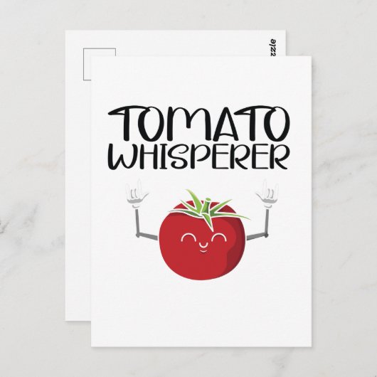 Tomato Whisperer Briefkaart (Voorkant / Achterkant)