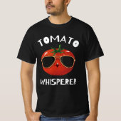 Tomato Whisperer Gardening Tending Garden Farmers T-shirt (Voorkant)