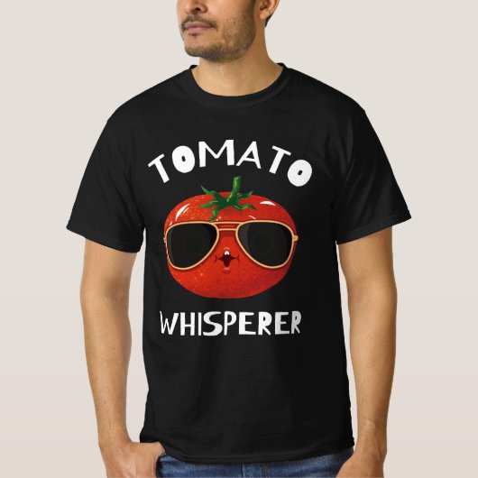Tomato Whisperer Gardening Tending Garden Farmers T-shirt (Voorkant)