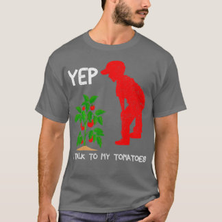 Tomato whisperer voor amateurtuinen en tomaten t-shirt