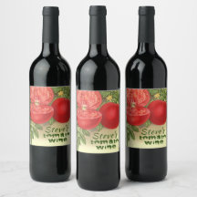 Tomato Wine Artsy gepersonaliseerde, noodlijdende 