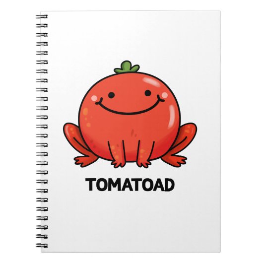Tomatoad Grappige Tomaat Pad Grappenmaker  Notitieboek (Voorkant)