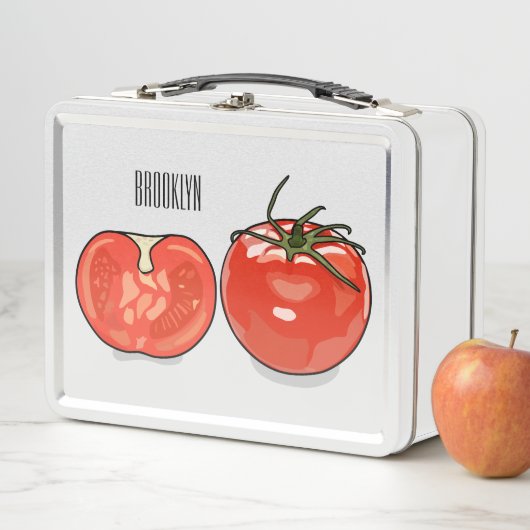 Tomatocartoonillustratie  (In situ)