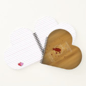 Tomatocide Chalk schetst bloedspattercriminaliteit Notitieboek (Binnen)