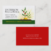 Tomatoe Farmer Visitekaartje (Voorkant / Achterkant)