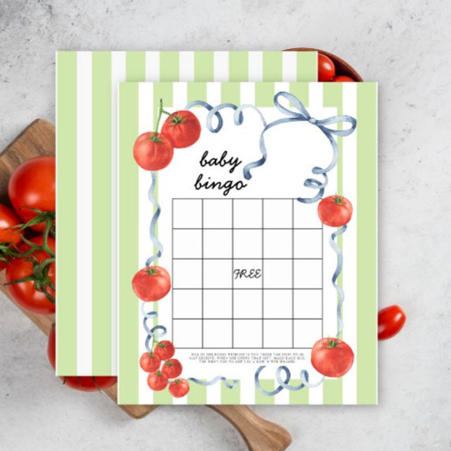 Tomatoes - Baby shower bingo game (Creator heeft geüpload)
