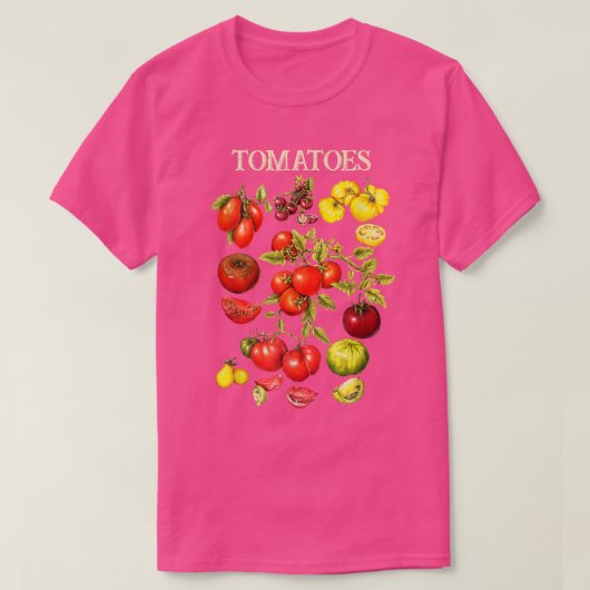 Tomatoes Funny Gardener Garden Gardening Tomato Bo T-shirt (Design voorkant)