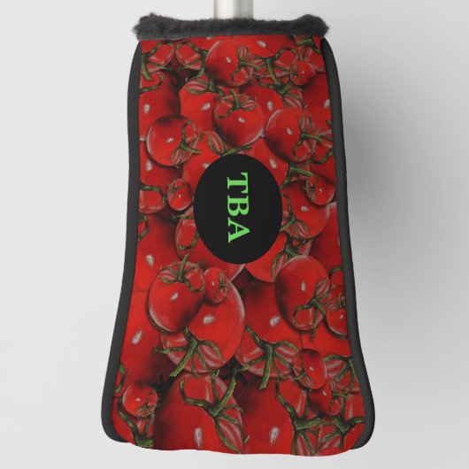 Tomatoes Golf Putter Hoesje Golfheadcover (Draai 90)