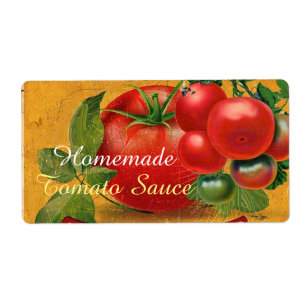 TOMATOES KITCHEN PRESERVES, KANNINGS, TOMATO SAUCE ETIKET