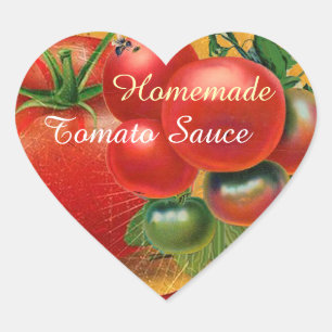 TOMATOES KITCHEN PRESERVES, KANNINGS, TOMATO SAUCE HART STICKER