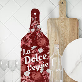 Tomatomeisje Esthetische Vintage La Dolce Groente Snijplank