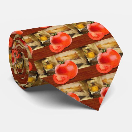 Tomatos Stropdas (Opgerold)
