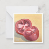 Tomatostudie Notitiekaartje (Voorkant)