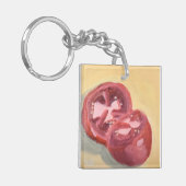 Tomatostudie Sleutelhanger (Voorkant Links)