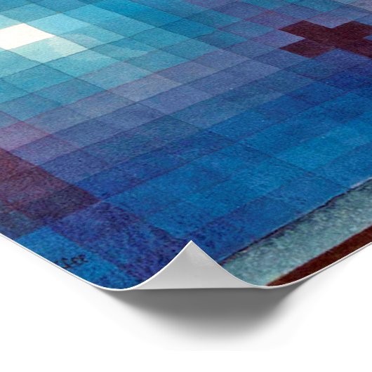 Tomb in Drie, Klee Poster (Hoek)