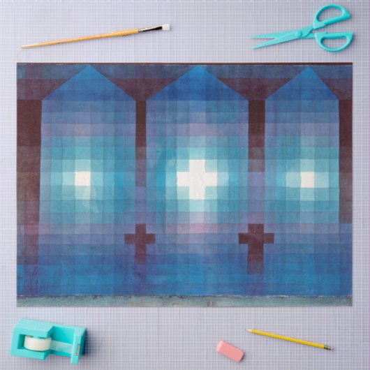 Tomb in Drie, Klee Tissuepapier (Craft)