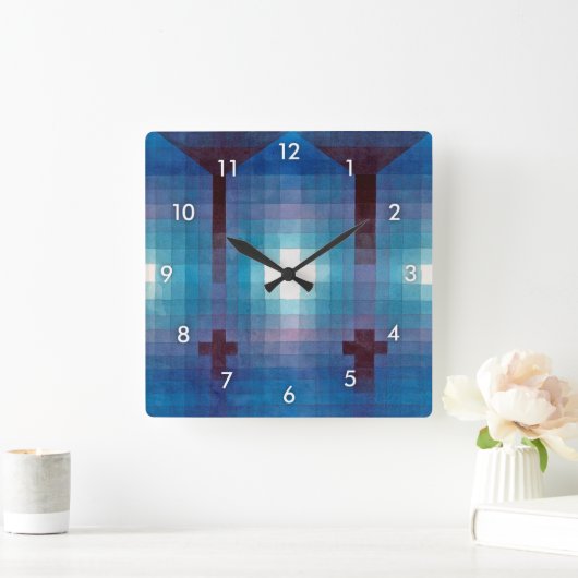 Tomb in Drie, Klee Vierkante Klok (Huis)