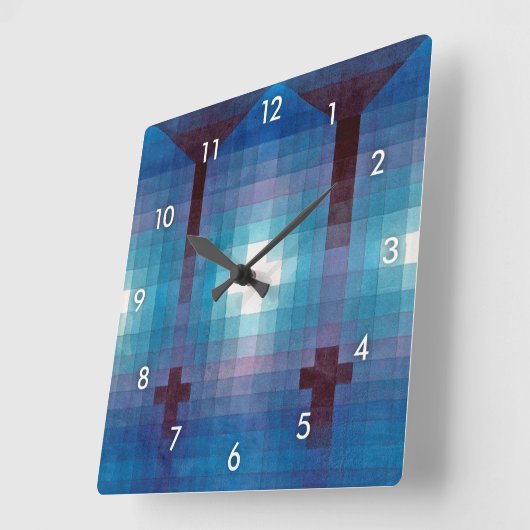 Tomb in Drie, Klee Vierkante Klok (Hoek)