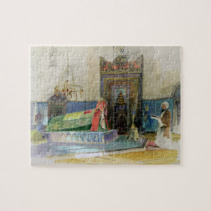 Tomb of Bayazid I, Bursa, Turkije (w/c op papier) Legpuzzel