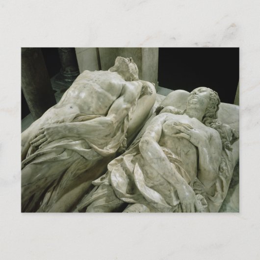 Tomb of Catherine de Medici en Henri II Briefkaart (Voorkant)