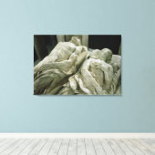 Tomb of Catherine de Medici en Henri II Canvas Afdruk (Insitu (Houten vloer))