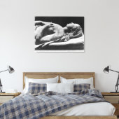 Tomb of Catherine de Medici en Henri II Canvas Afdruk (Insitu (Slaapkamer))