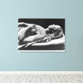 Tomb of Catherine de Medici en Henri II Canvas Afdruk (Insitu (Houten vloer))