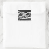 Tomb of Catherine de Medici en Henri II Vierkante Sticker (Tas)