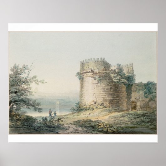 Tomb of Cecilia Metella, Rome Poster (Voorkant)