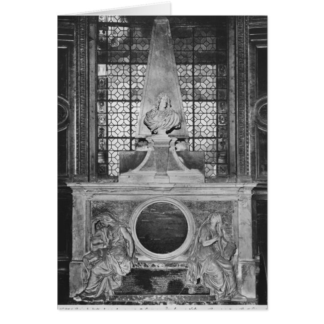 Tomb of Charles Le Brun en zijn vrouw (Voorkant)