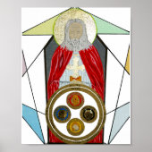 Tomb of Christelijk Rosenkreutz Poster (Voorkant)