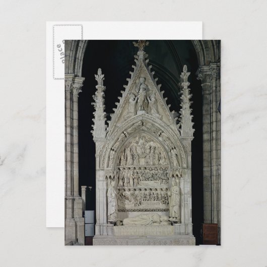 Tomb of Dagobert I King of the Franks Briefkaart (Voorkant / Achterkant)