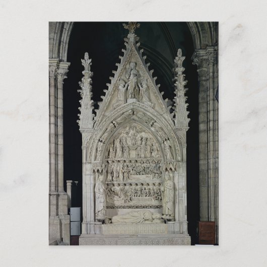 Tomb of Dagobert I King of the Franks Briefkaart (Voorkant)