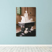 Tomb of Diane de Poitiers Canvas Afdruk (Insitu (Houten vloer))