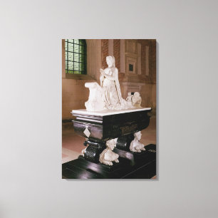 Tomb of Diane de Poitiers Canvas Afdruk