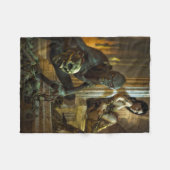 Tomb of Horror Fleece Deken (Voorkant (Horizontaal))