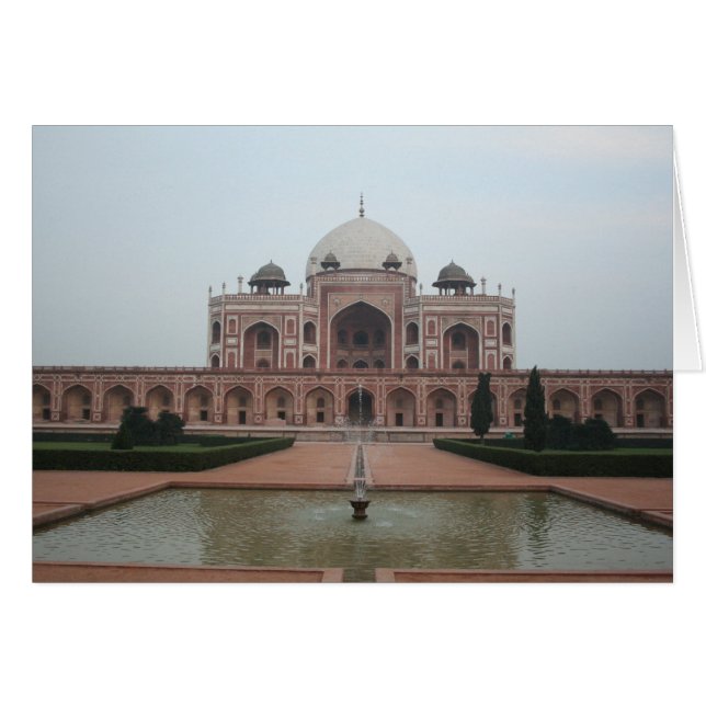Tomb of Humayun Delhi India (Voorkant Horizontaal)