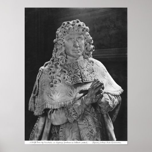 Tomb of Jean-Baptiste Colbert de Torcy Poster (Voorkant)